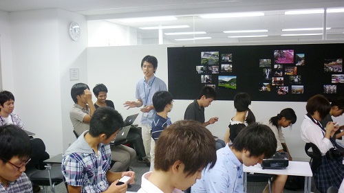 20120831 nakamori3 - 高専ベンチャープロジェクトによる高専生の企業訪問を受け入れました